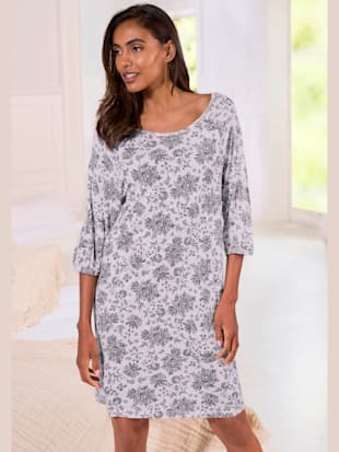 Chemise de nuit avec motif paisley