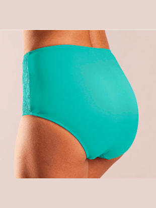 Slip taille haute féminin avec joli accessoire brillant (Image 4)