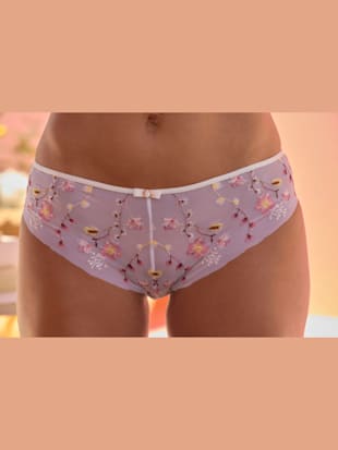Panty fantaisie avec joli nœud décoratif et accessoire au centre devant (Image 4)