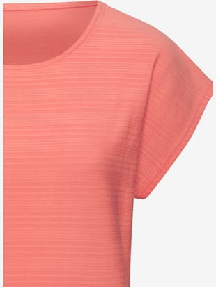 T-shirt structure rayée tendance (Image 3)