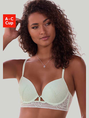 Soutien-gorge push-up féminin à armatures avec coussinets intégrés pour un joli décolleté (Image 1)