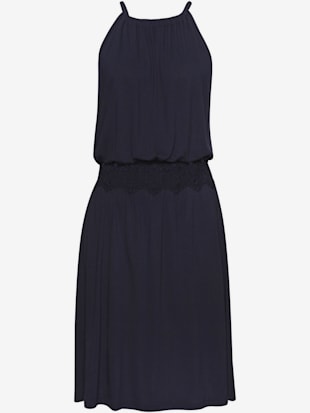 Robe d'été encolure haute froncée (Image 2)