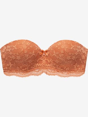 Soutien-gorge multiway soutien-gorge à coques féminin avec nœud décoratif et superbe accessoire brillant devant au centre (Image 7)