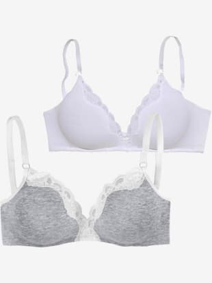 Soutien-gorge bralette sans armatures avec bonnets préformés sans coutures et garnissage