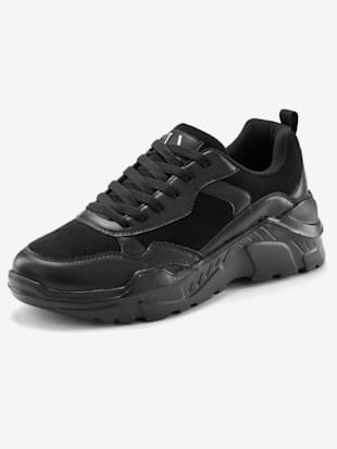 Baskets talon légèrement compensé au style chunky tendance