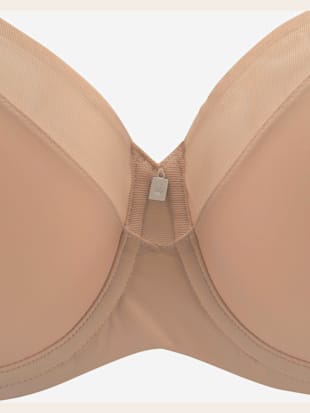 Soutien-gorge minimiseur, réduction visible de la poitrine jusqu'à une taille de bonnet