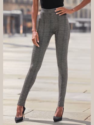 Legging caleçon tendance à carreaux