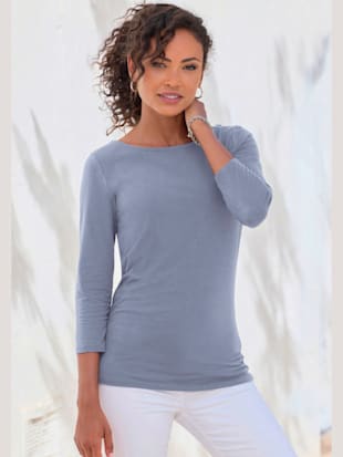 Lot de 2 t-shirts lascana aux manches 3/4 (Image 4)