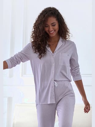 Haut de pyjama au design classique