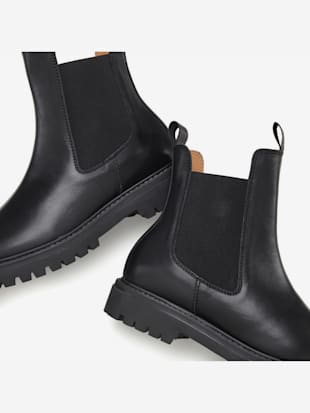 Bottines chelsea tendance en cuir de qualité, très confortables