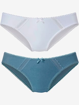 Bas de maillot de bain lot séduisant de 2 slips confortables en coton doux