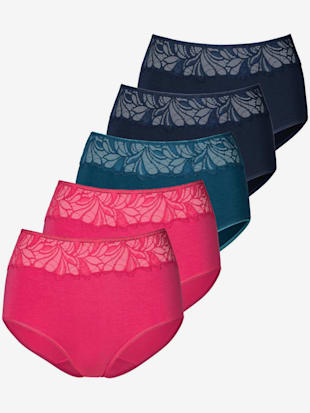 Slips lot de 5 panties vivance