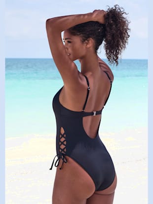Maillot de bain coloris uni tendance (Image 3)