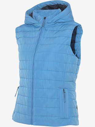 Gilet matelassé avec poches latérales à glissière