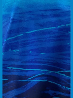 Maillot de bain 2 pièces aspect batik tendance