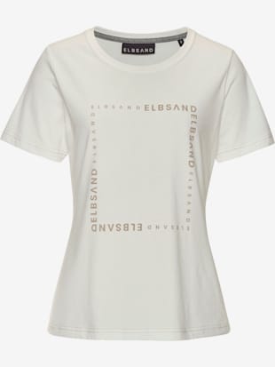 T-shirt encolure ronde avec bords côtes (Image 4)