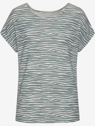 T-shirt à manches courtes imprimé animal tendance (Image 2)
