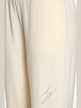 Pantalon molletonné large ceinture smockée élastique (Image 7)