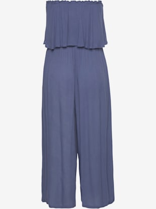 Combinaison bandeau haut smocké