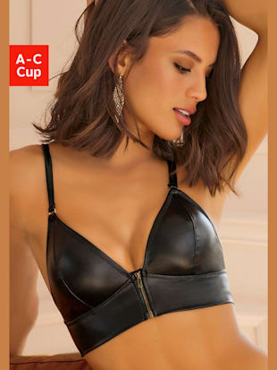 Soutien-gorge bralette tendance (sans garnissage) en synthétique sexy (Image 4)