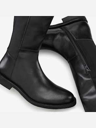 Bottes superbe mélange de matières