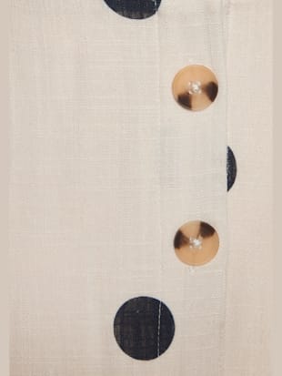 Robe longue robe d'été à encolure ronde (Image 3)