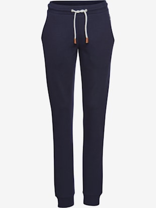 Pantalon molletonné pantalon sweat au coloris uni tendance (Image 3)