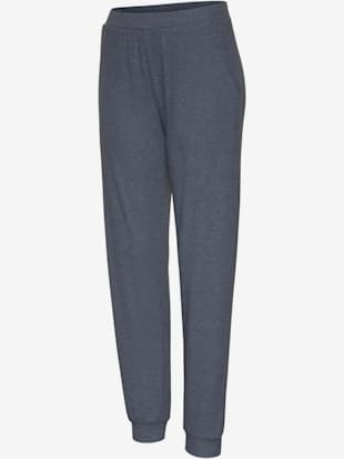 Bas de pyjama pantalon en tricot côtelé