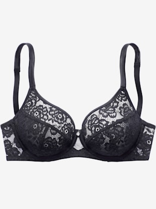 Soutien-gorge à armatures féminin (sans garnissage) avec délicat accessoire brillant