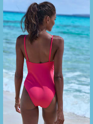 Maillot de bain structure côtelée tendance (Image 2)