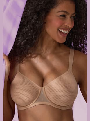 Soutien-gorge minimiseur tendance à armatures et larges bretelles légèrement rembourrées (Image 3)