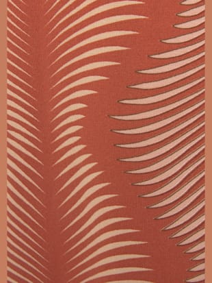 Kimono court avec imprimé palmiers graphique