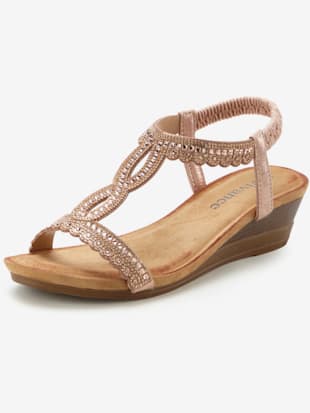 Sandales avec détails brillants tendance
