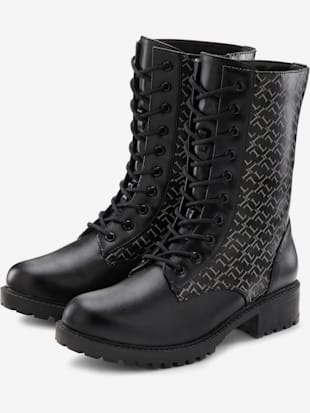 Bottines avec imprimé tendance et semelle profilée légère