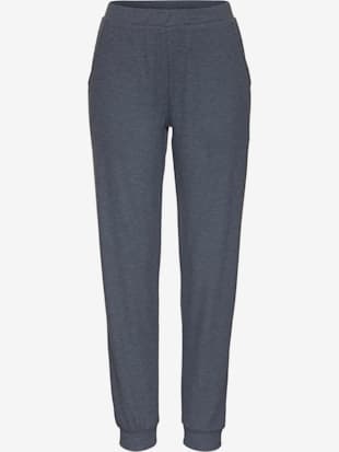 Bas de pyjama pantalon en tricot côtelé