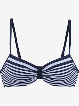 Haut de maillot de bain à armatures style marin élégant (Image 2)