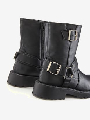 Bottines motardes bottes au look motard tendance