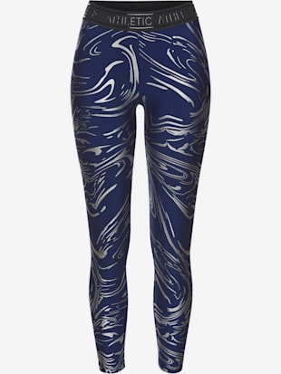 Leggings fonctionnels caleçon d'extérieur au motif abstrait (Image 4)
