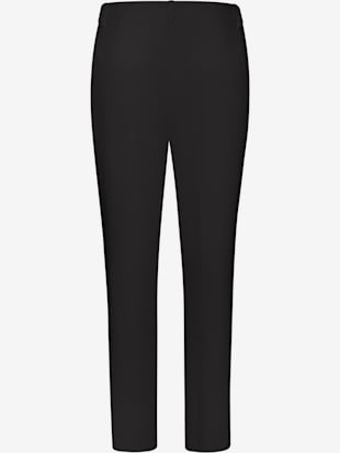 Pantalon tailleur ceinture élégante avec bouton dissimulé