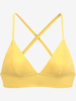 Haut de bikini triangle coloris uni tendance (Image 2)