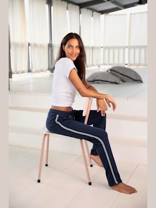 Pantalon d'intérieur sweatshirt avec bandes latérales métalliques (Image 5)