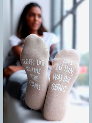 Chaussettes d'intérieur picots en caoutchouc antidérapants (abs)