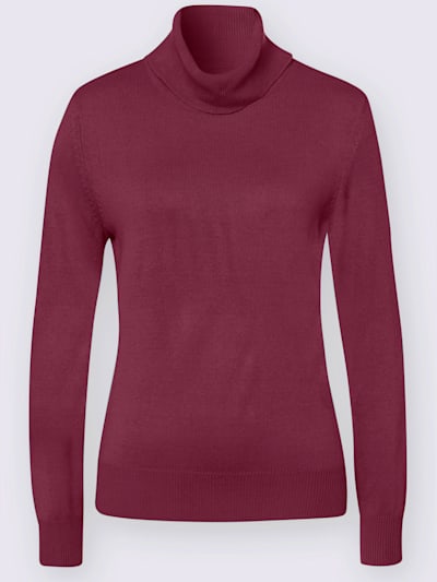 Pull à col roulé doux comme du cachemire