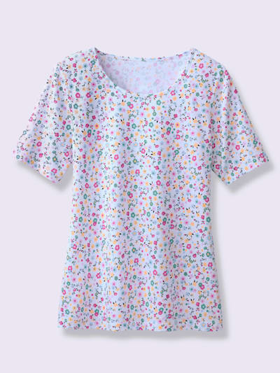 T-shirt imprimé pur coton