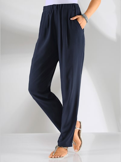 Pantalon coton fluide best sale