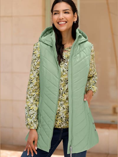 Gilet matelassé longueur tendance