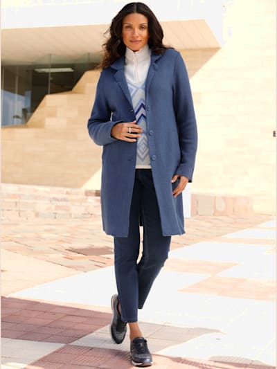 Manteau court 40% laine