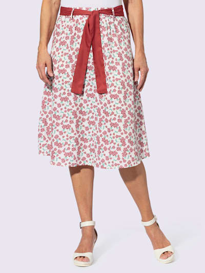 Jupe traditionnelle ceinture élastique confortable