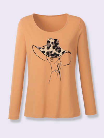 T-shirt à manches longues imprimé