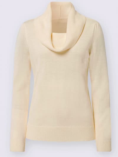 Pull à col roulé doux et moelleux